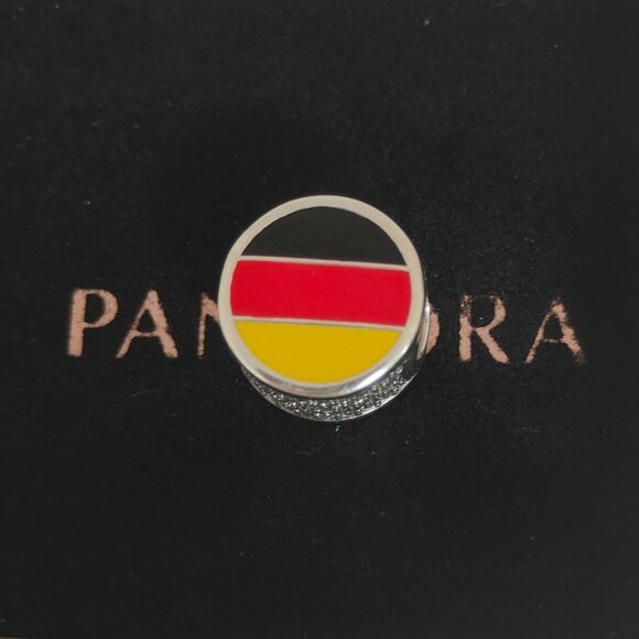 Pandora Jewelry - Pandora Germany Flag Charm Bead Travel Vacation S925 Silver with box